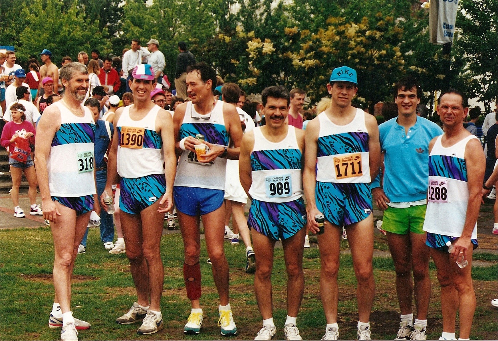 Tom with fellow runners at Hood to Coast.