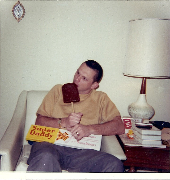 Tom relaxing at home.